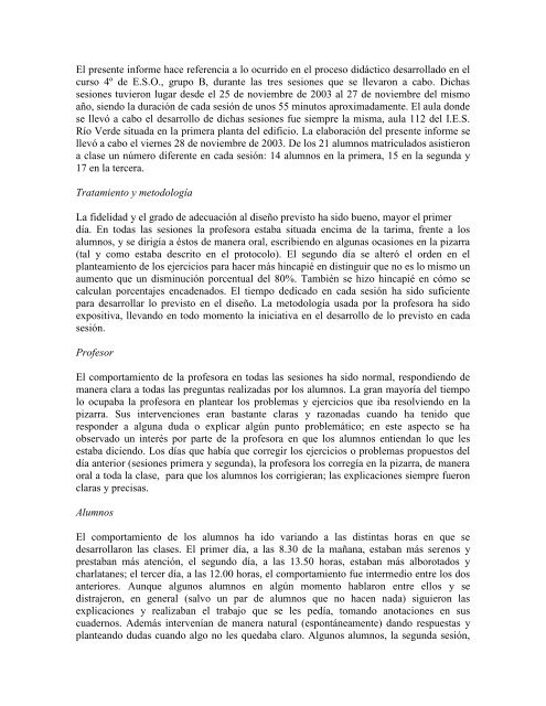 Capítulo 3. Desarrollo y resultados.