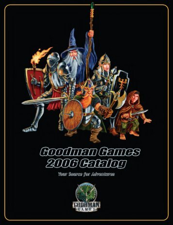 Goodman Games 2006 Catalogue