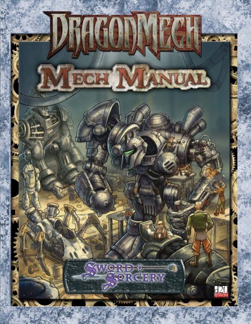 Dragonmech DragonMech: Mech Manual - Goodman Games
