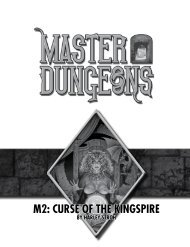 M2: CURSE OF THE KINGSPIRE - Goodman Games