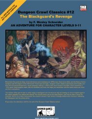 Dungeon Crawl Classics #12: The Blackguard's ... - Goodman Games
