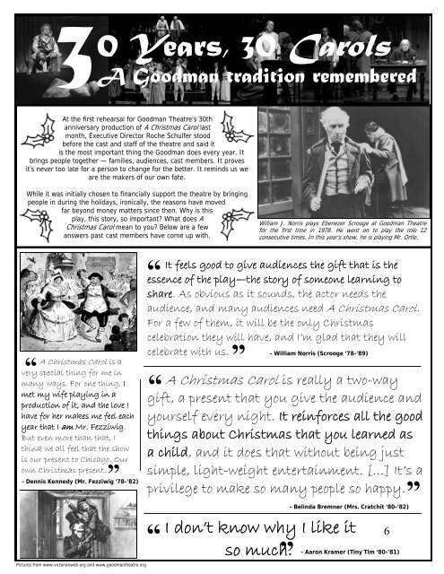 A Christmas Carol 2007 Study Guide - Goodman Theatre