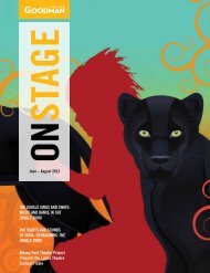 Onstage Magazine Download OnStage ... - Goodman Theatre