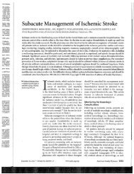 Acute Stroke Management - Goodsamim.com