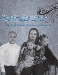Good Samaritan Ministries Annual Report 2007-2008