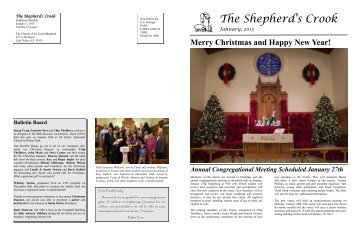 January 2013 newsletter.pdf - Church of the Good Shepherd