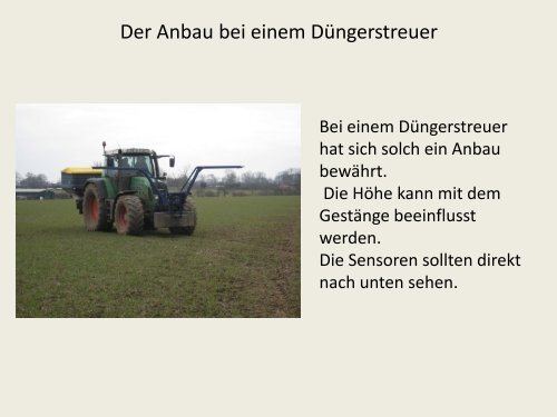 4. Lesen Sie hier, wie der Sensor angebaut werden kann - GoodSoil