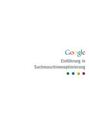 Einführung in Suchmaschinenoptimierung - Google