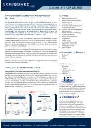 Datenblatt ARP-GUARD - GORDION