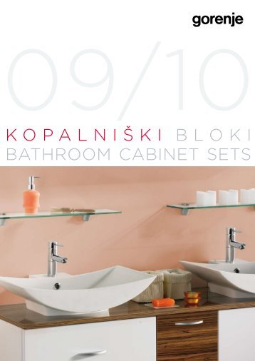 KOPALNIŠKI BLOKI BATHROOM CABINET SETS - Gorenje