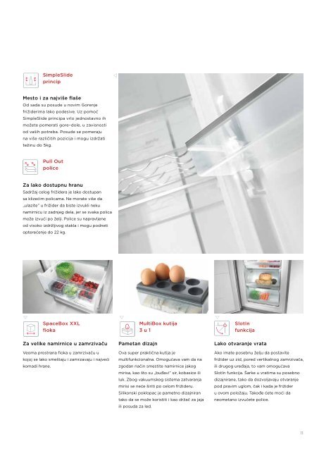 Pdf katalog: Gorenje ION GENERATION Nova generacija frižidera