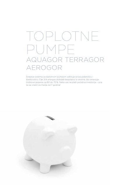 Pdf katalog: Gorenje Toplotne pumpe 2012