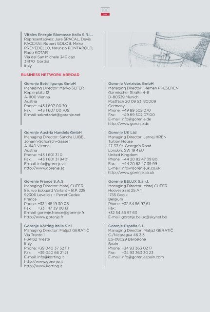 ANNUAL REPORT 2008 - Gorenje Group