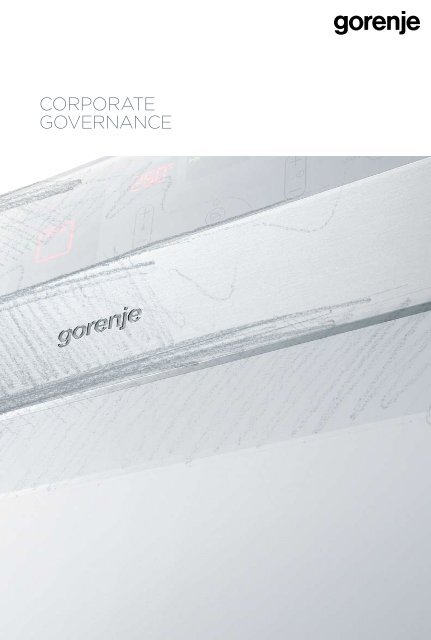 ANNUAL REPORT 2008 - Gorenje Group