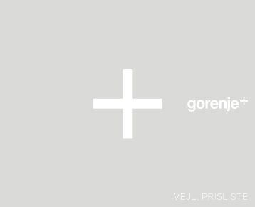 VEJL. PRISLISTE - Gorenje Group