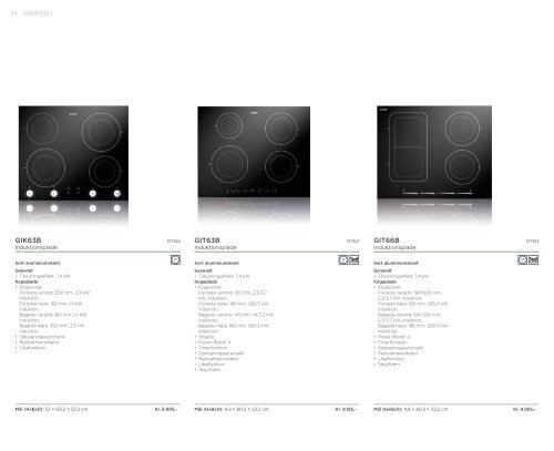 VEJL. PRISLISTE - Gorenje Group