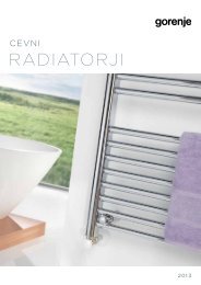 RADIATORJI - Gorenje Group