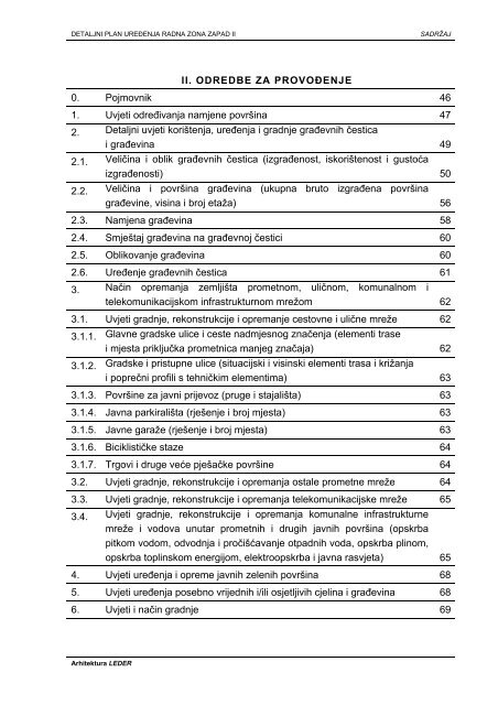 detaljni plan ure?enja radna zona zapad ii - Grad Velika Gorica