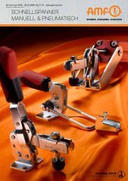 schnellspanner manuell & pneumatisch - Andreas Maier GmbH & Co.