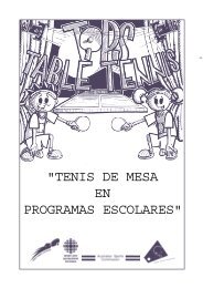 tenis de mesa en programas escolares - gorputzheziketa.net