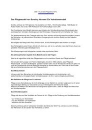 Pflegemodell nach Monika Krohwinkel PG