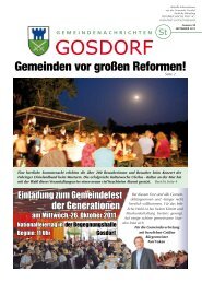 Ausgabe September 2011 - Gosdorf