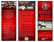 2012 Winter ID Camp Brochure - Seattle University Athletics