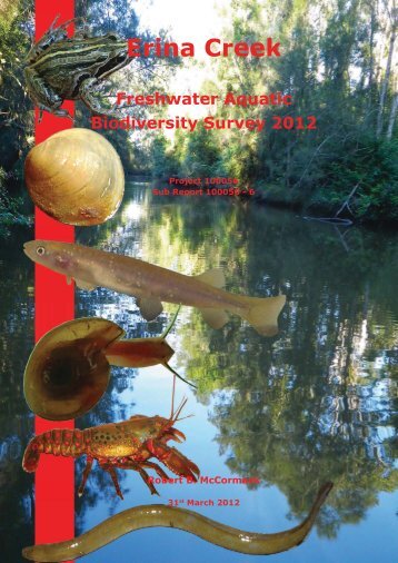 Erina Creek Catchment Aquatic Survey Final Report - Gosford City ...