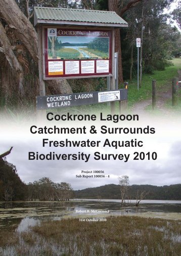 Cockrone Lagoon Aquatic Biological Survey-Final Report (PDF File ...