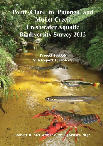 Point Clare to Patonga and Mullet Creek Aquatic Survey Final Report