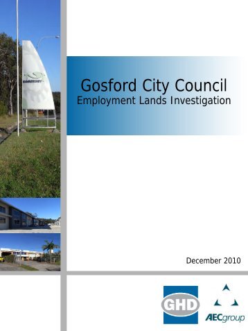 Employment Lands Investigation - Gosford City Council - NSW ...