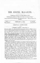 Strtdligrnrt nf tVt 311nntg. - The Gospel Magazine