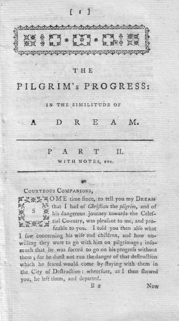 Pilgrim's Progress, Part 2 - The Gospel Magazine
