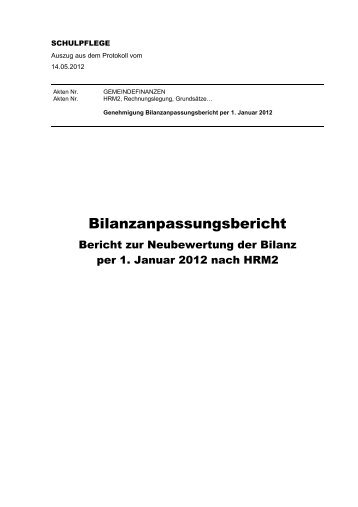 FINANZIERUNG DES GEMEINDEHAUSHALTES - Gemeinde Gossau