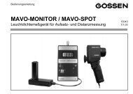 MAVO-MONITOR / MAVO-SPOT - GOSSEN Foto