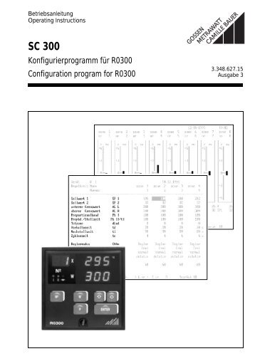 Bedienungsanleitung (pdf 159 kB) - Gossen-Metrawatt