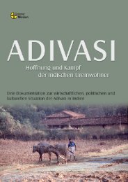 Adivasi. Hoffnung und Kampf der indischen - Gossner Mission