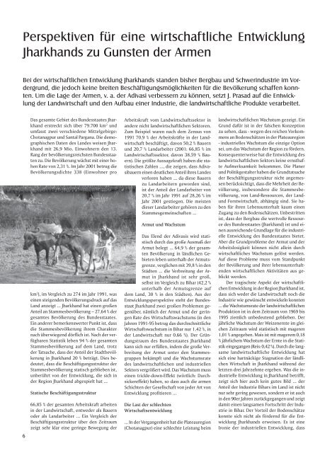 Adivasi. Hoffnung und Kampf der indischen - Gossner Mission