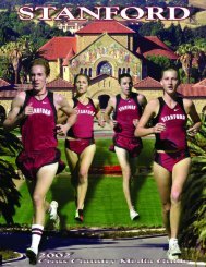 Media Guide - GoStanford.com