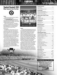 Media Guide - GoStanford.com