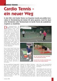 Cardio Tennis - Ein neuer Weg | TennisSport 4 ... - Tennis in Worms