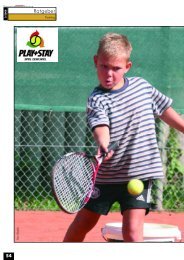 Ratgeber - gotennis - Erfolgreicher Tennis spielen