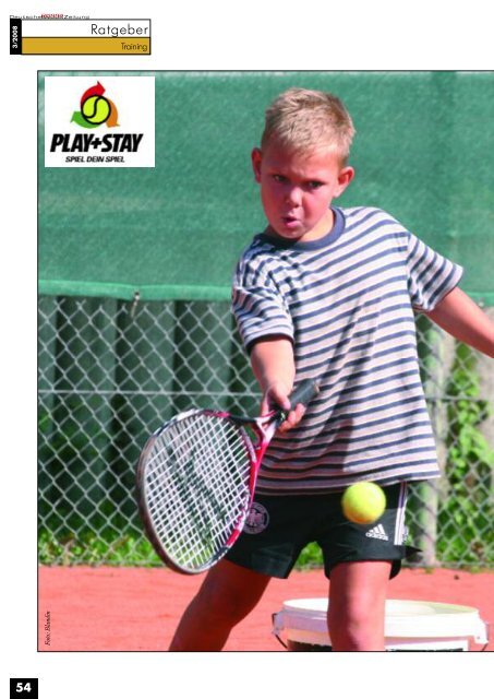 Ratgeber - gotennis - Erfolgreicher Tennis spielen