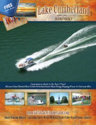 Download PDF - Lake Cumberland, Kentucky...Vacations, Marinas ...