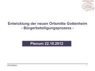 Präsentation AG Dorfleben zum 1. Plenum am 22. Okt ... - Gottenheim