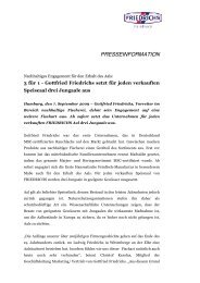 FP Presseinformation Aal 3 fuer 1 - Gottfried Friedrichs