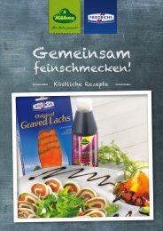 Rezeptheft - Gemeinsam feinschmecken - Gottfried Friedrichs