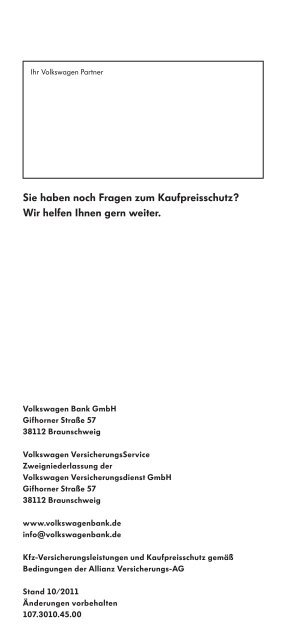 Ihr Volkswagen Partner Si