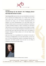 Wolfgang Becker holt Katja Nel de Boer ins Boot - Gourmet ...
