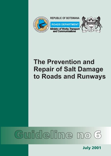 Roads Department - Government of Botswana